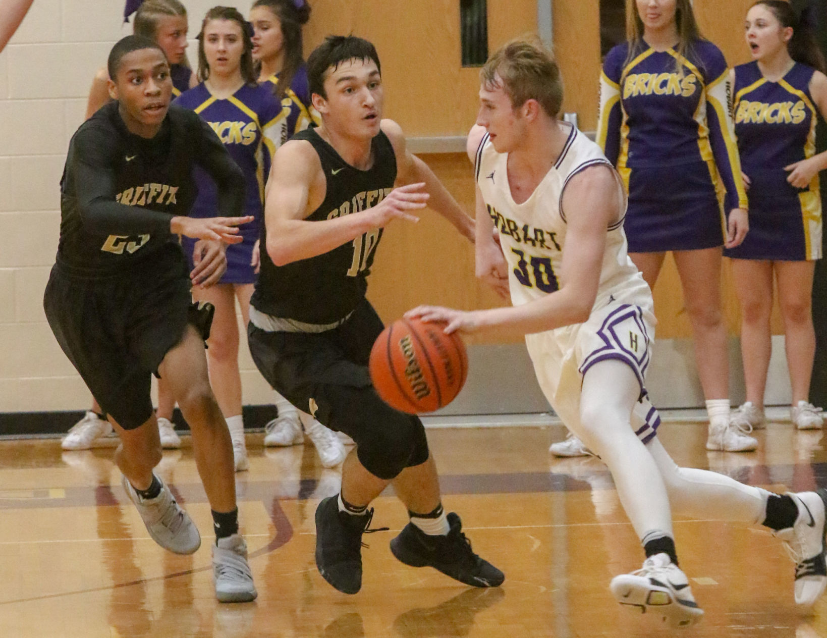 Griffith at Hobart boys basketball